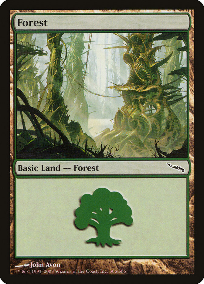 Forest (306) [Mirrodin] | Galaxy Games LLC