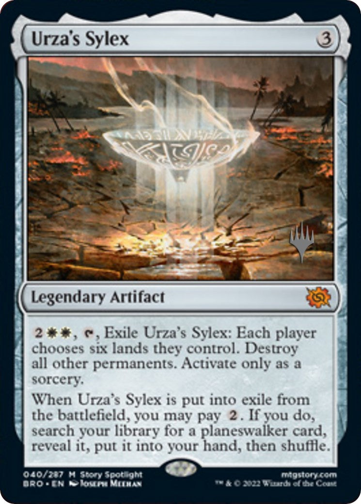 Urza's Sylex (Promo Pack) [The Brothers' War Promos] | Galaxy Games LLC