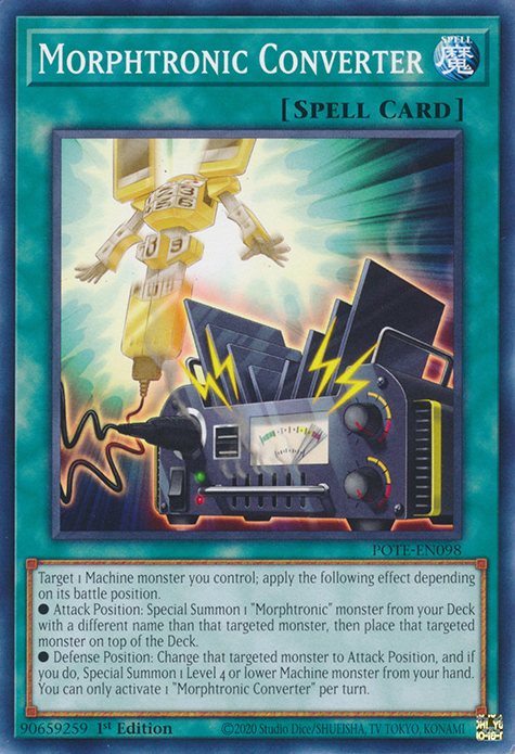 Morphtronic Converter [POTE-EN098] Common | Galaxy Games LLC