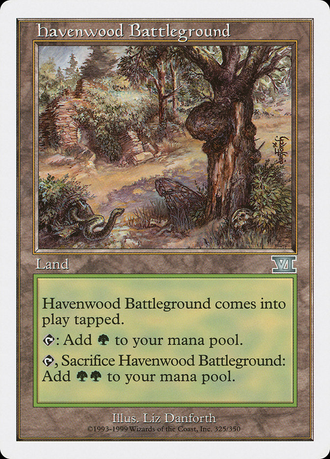 Havenwood Battleground [Classic Sixth Edition] | Galaxy Games LLC