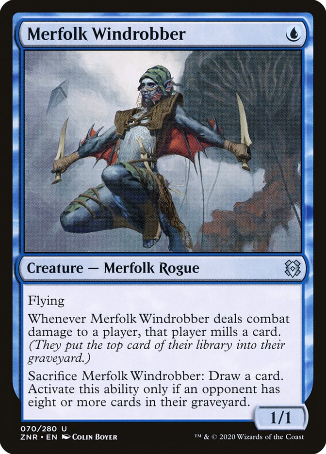 Merfolk Windrobber [Zendikar Rising] | Galaxy Games LLC