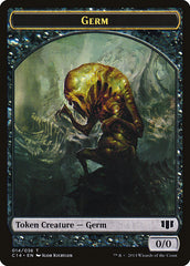 Germ // Zombie (016/036) Double-sided Token [Commander 2014 Tokens] | Galaxy Games LLC