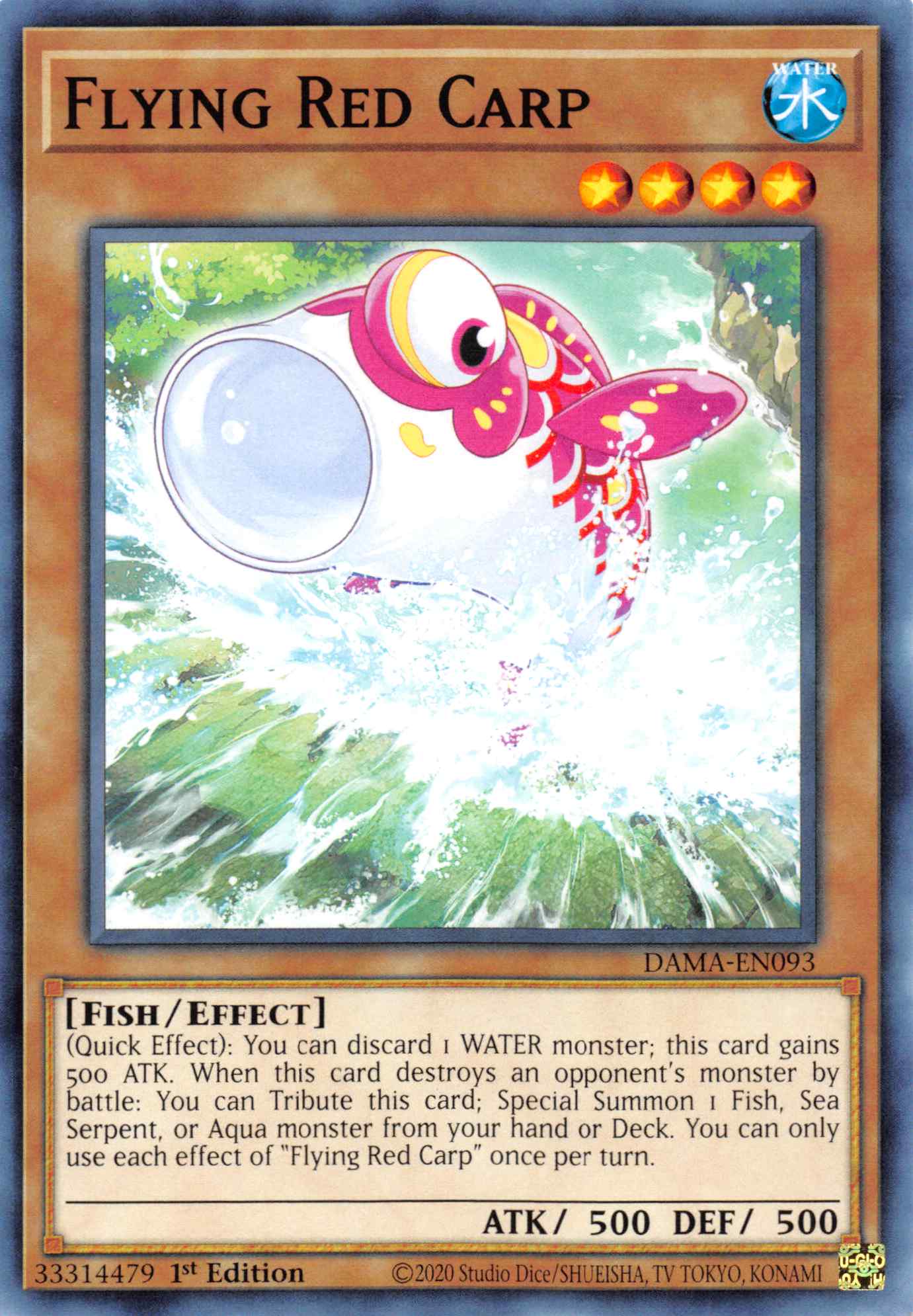 Flying Red Carp [DAMA-EN093] Common | Galaxy Games LLC