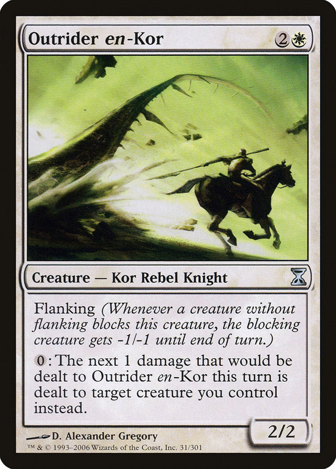 Outrider en-Kor [Time Spiral] | Galaxy Games LLC