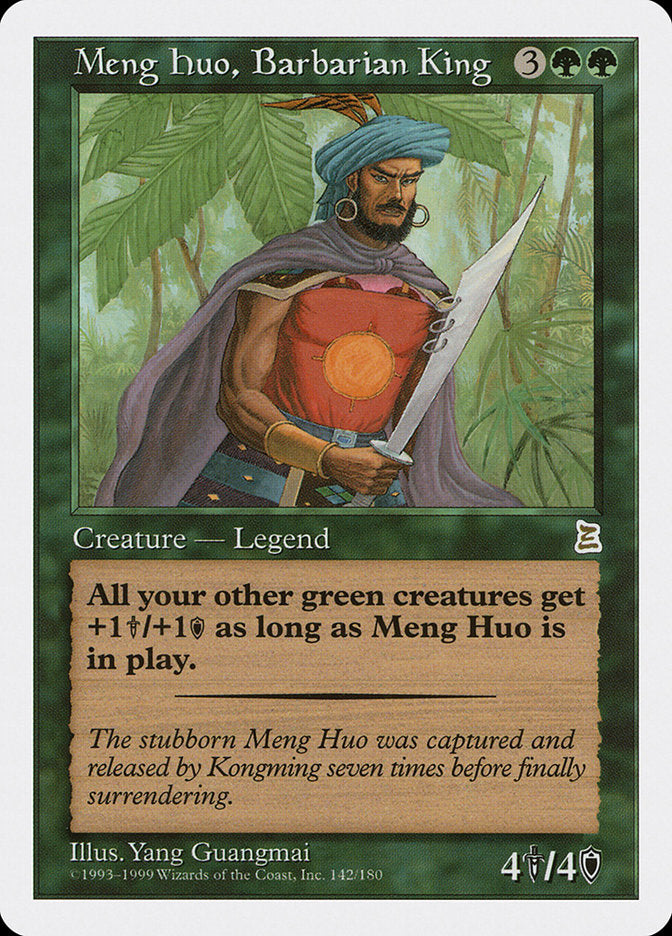Meng Huo, Barbarian King [Portal Three Kingdoms] | Galaxy Games LLC