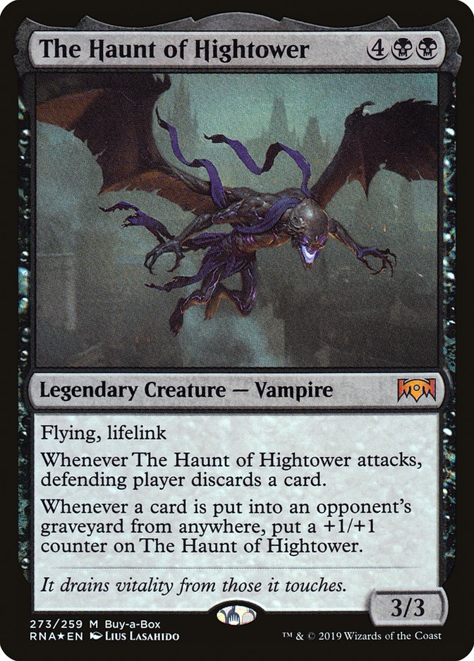 The Haunt of Hightower (Buy-A-Box) [Ravnica Allegiance] | Galaxy Games LLC