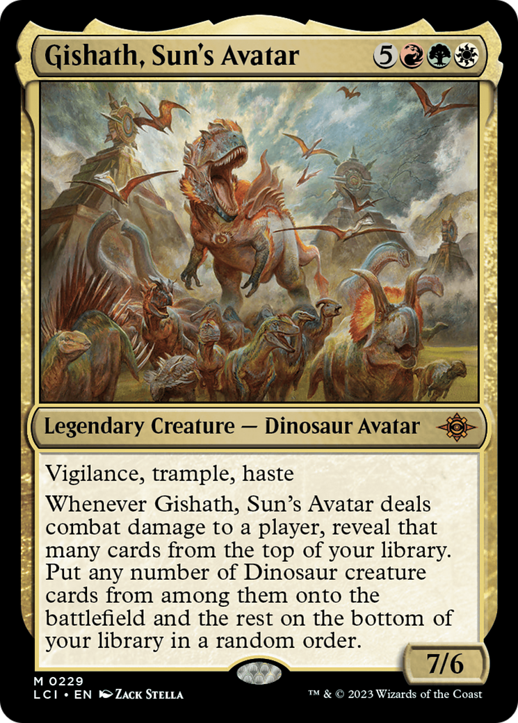 Gishath, Sun's Avatar [The Lost Caverns of Ixalan] | Galaxy Games LLC