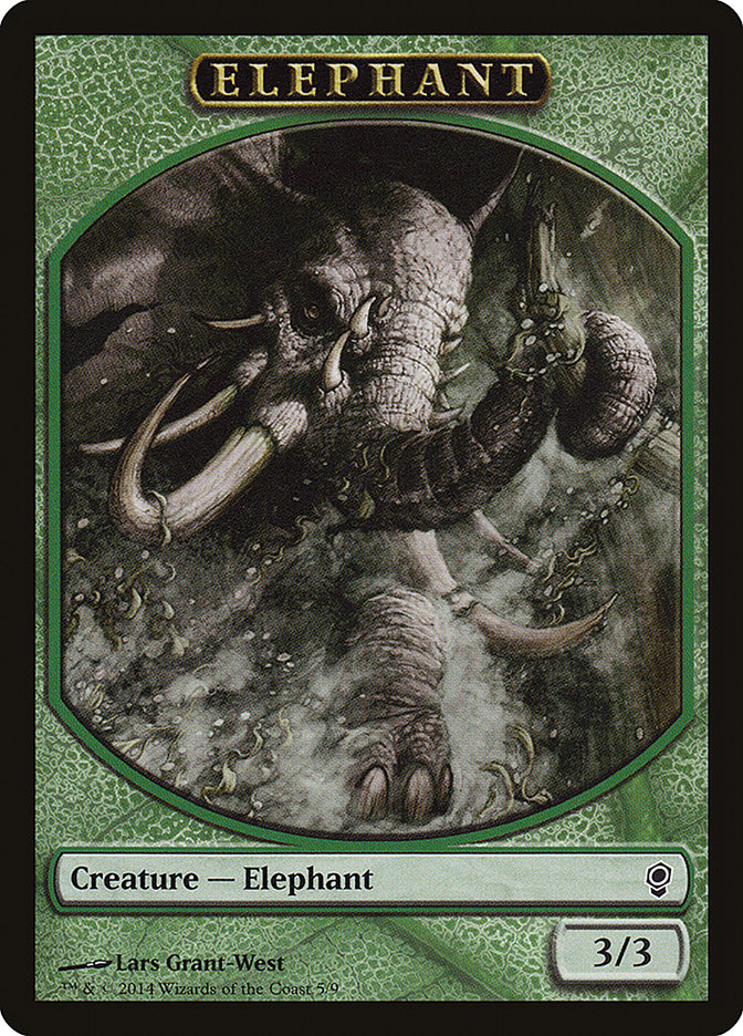 Elephant Token [Conspiracy Tokens] | Galaxy Games LLC