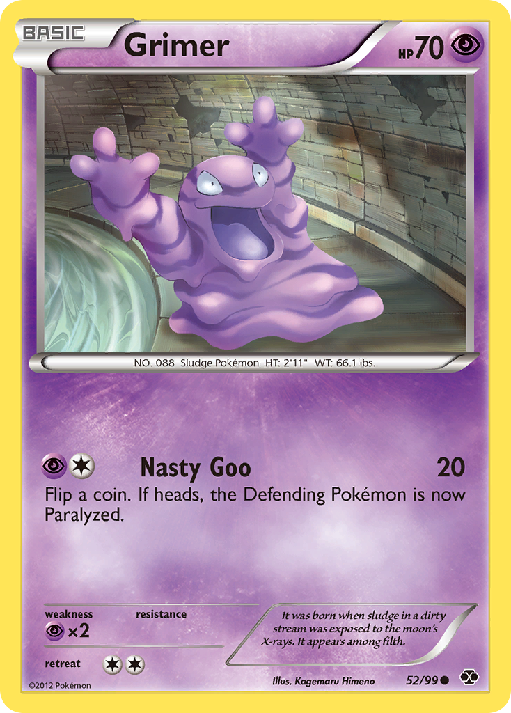 Grimer (52/99) [Black & White: Next Destinies] | Galaxy Games LLC