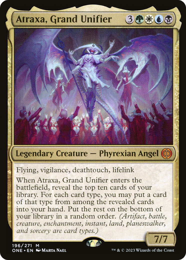 Atraxa, Grand Unifier [Phyrexia: All Will Be One] | Galaxy Games LLC