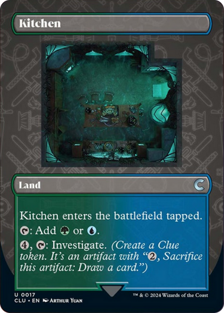 Kitchen (Borderless) [Ravnica: Clue Edition] | Galaxy Games LLC