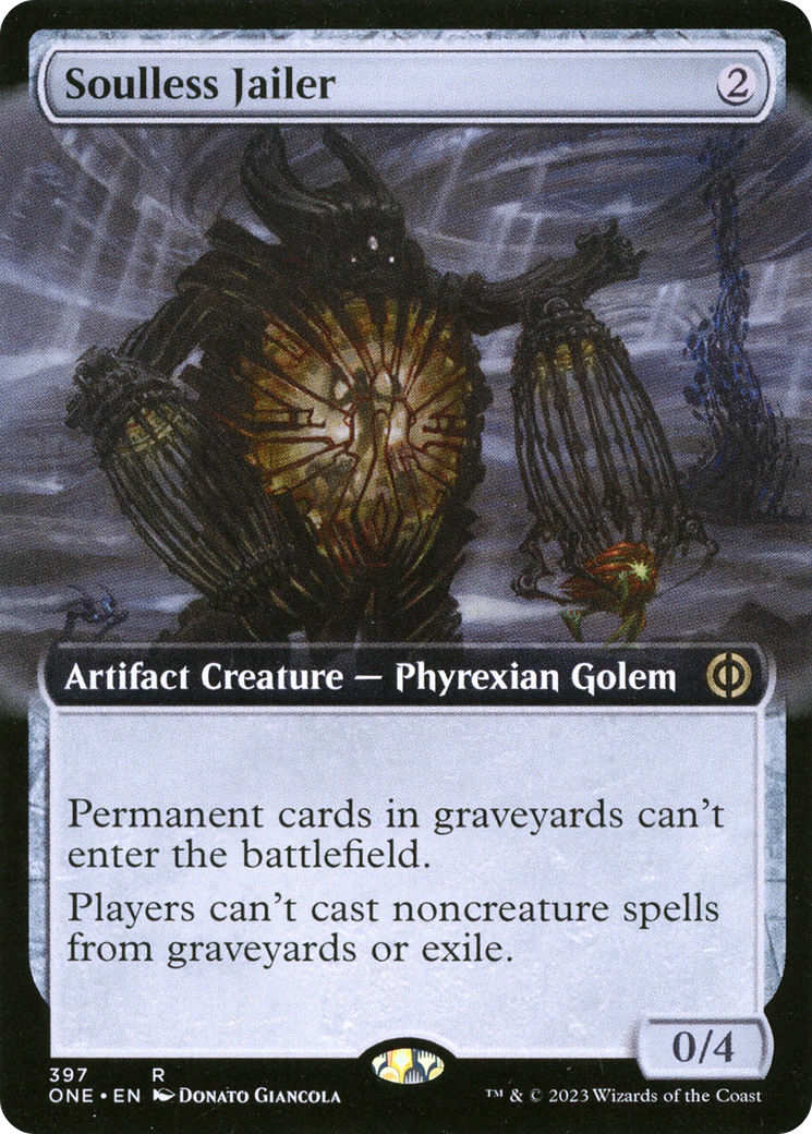 Soulless Jailer (Extended Art) [Phyrexia: All Will Be One] | Galaxy Games LLC