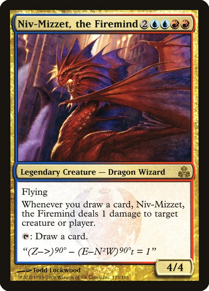 Niv-Mizzet, the Firemind [Guildpact] | Galaxy Games LLC