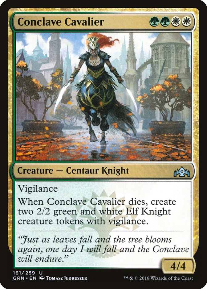 Conclave Cavalier [Guilds of Ravnica] | Galaxy Games LLC