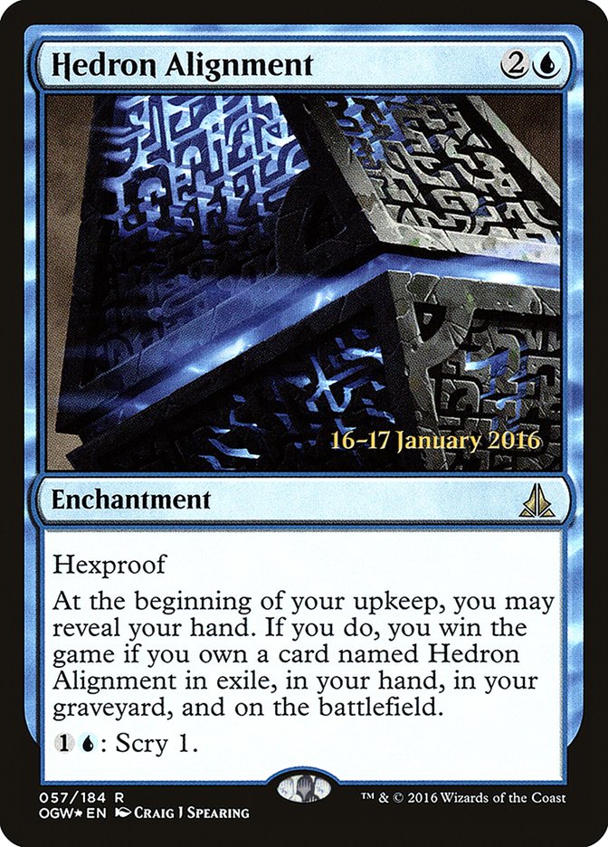 Hedron Alignment [Oath of the Gatewatch Prerelease Promos] | Galaxy Games LLC