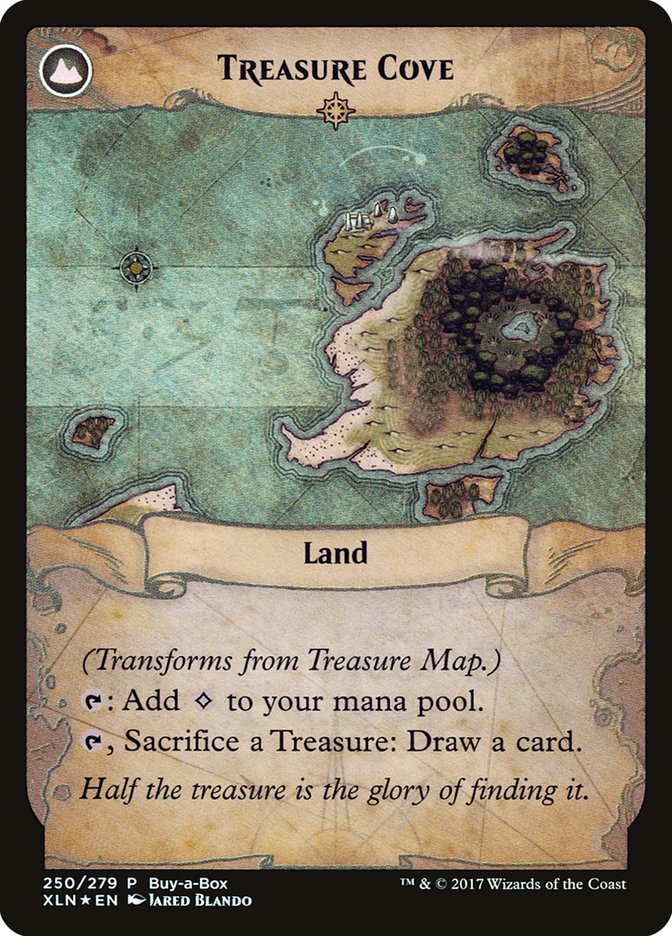 Treasure Map // Treasure Cove (Buy-A-Box) [Ixalan Treasure Chest] | Galaxy Games LLC