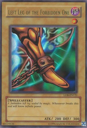 Left Leg of the Forbidden One [LOB-EN121] Ultra Rare | Galaxy Games LLC