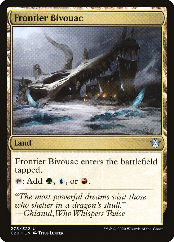 Frontier Bivouac [Commander 2020] | Galaxy Games LLC