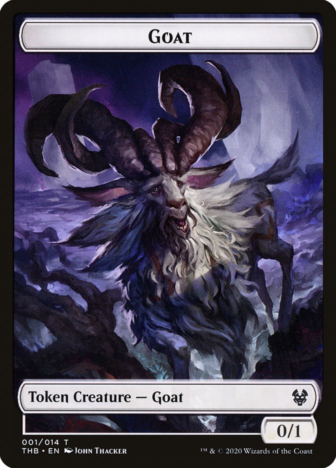 Goat Token [Theros Beyond Death Tokens] | Galaxy Games LLC