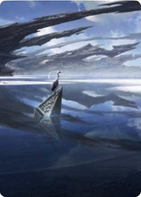 Seachrome Coast Art Card [Zendikar Rising Art Series] | Galaxy Games LLC