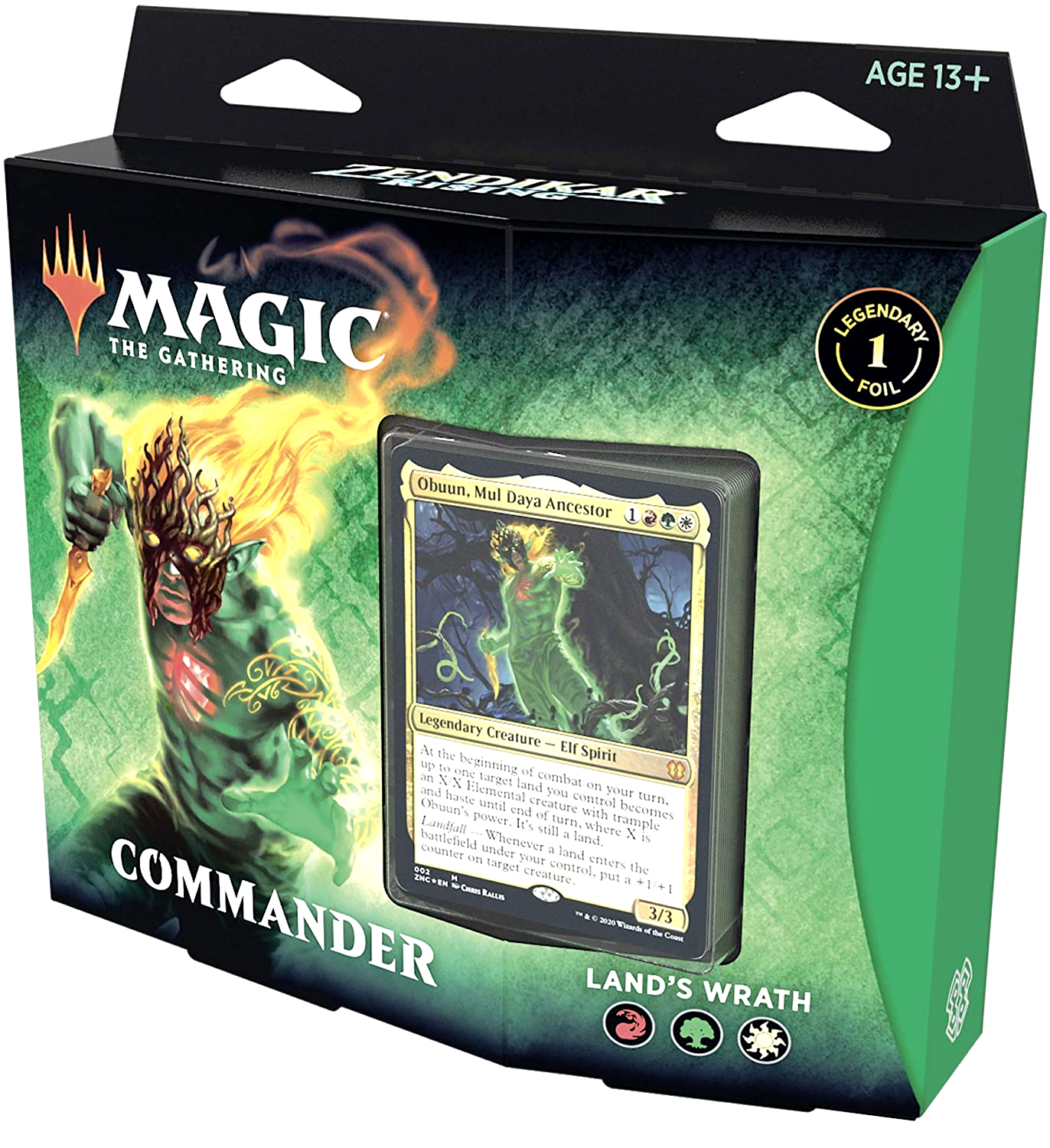 Zendikar Rising - Commander Deck (Land's Wrath) | Galaxy Games LLC