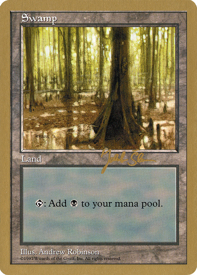 Swamp (js439) (Jakub Slemr) [World Championship Decks 1997] | Galaxy Games LLC