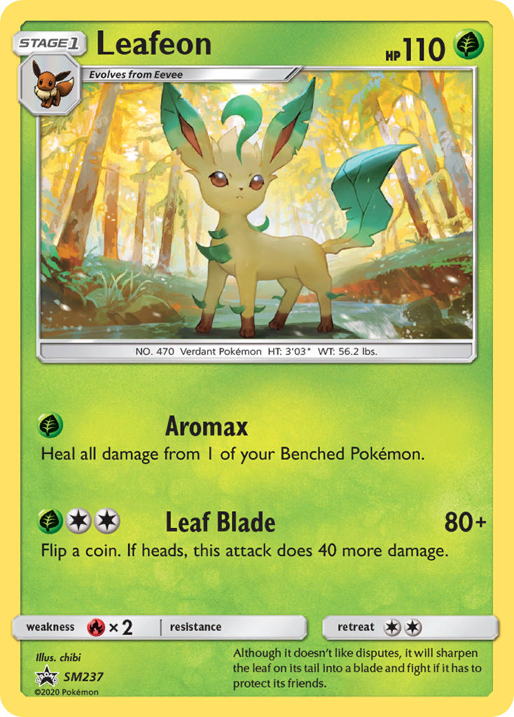 Leafeon (SM237) [Sun & Moon: Black Star Promos] | Galaxy Games LLC