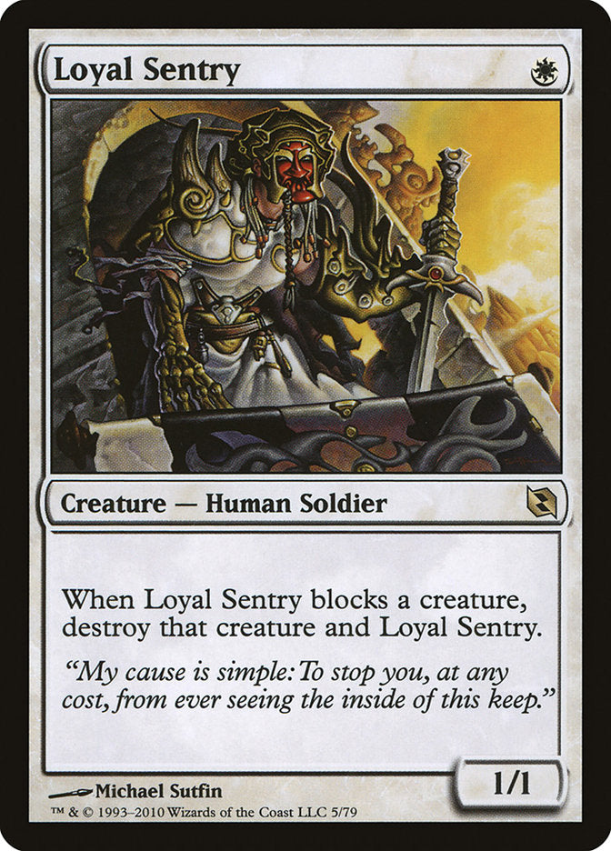 Loyal Sentry [Duel Decks: Elspeth vs. Tezzeret] | Galaxy Games LLC