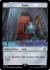 Robot // Food (0014) Double-Sided Token [Fallout Tokens] | Galaxy Games LLC