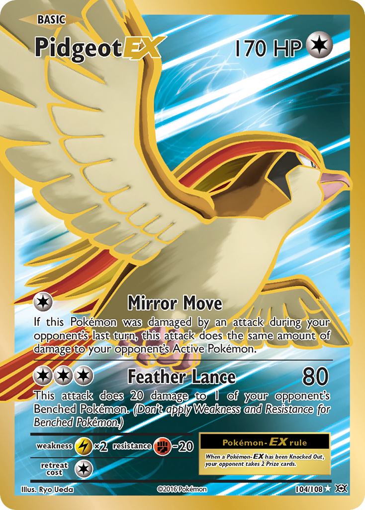 Pidgeot EX (104/108) [XY: Evolutions] | Galaxy Games LLC