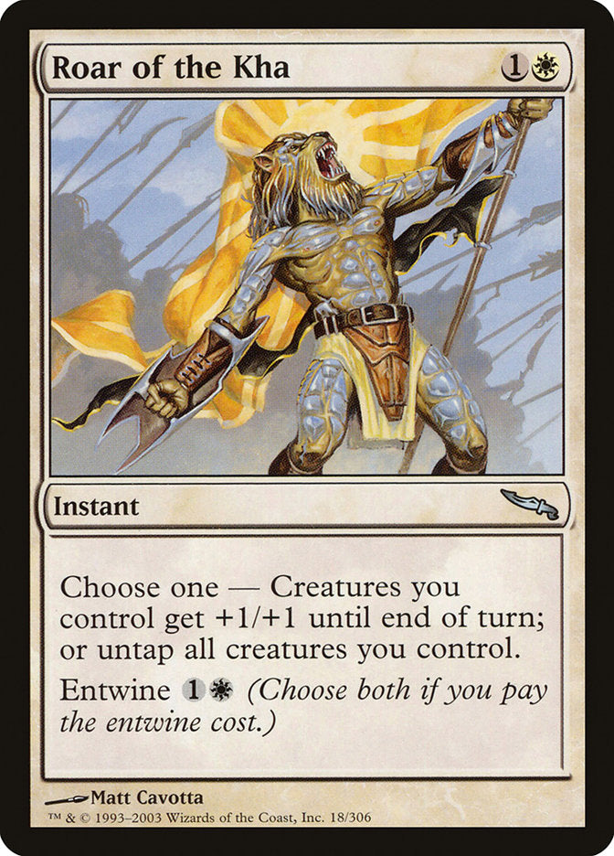 Roar of the Kha [Mirrodin] | Galaxy Games LLC