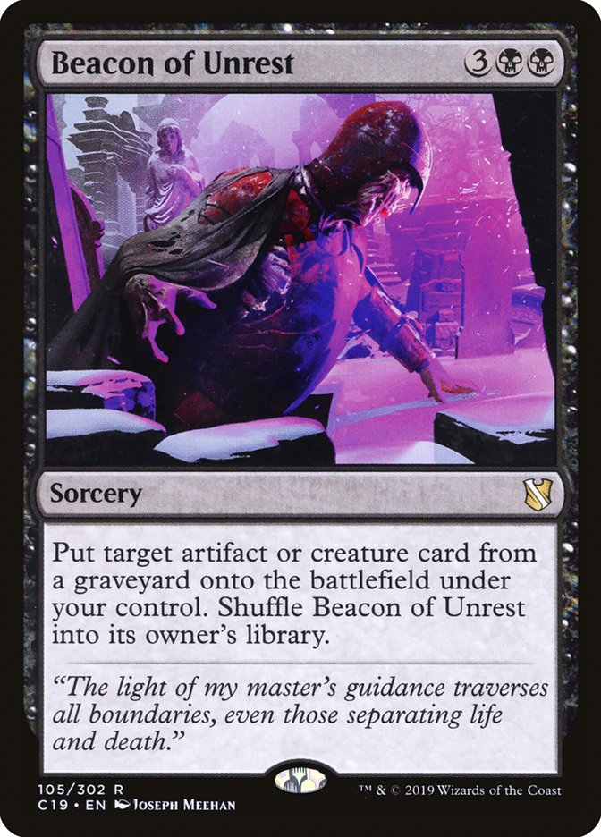 Beacon of Unrest [Commander 2019] | Galaxy Games LLC
