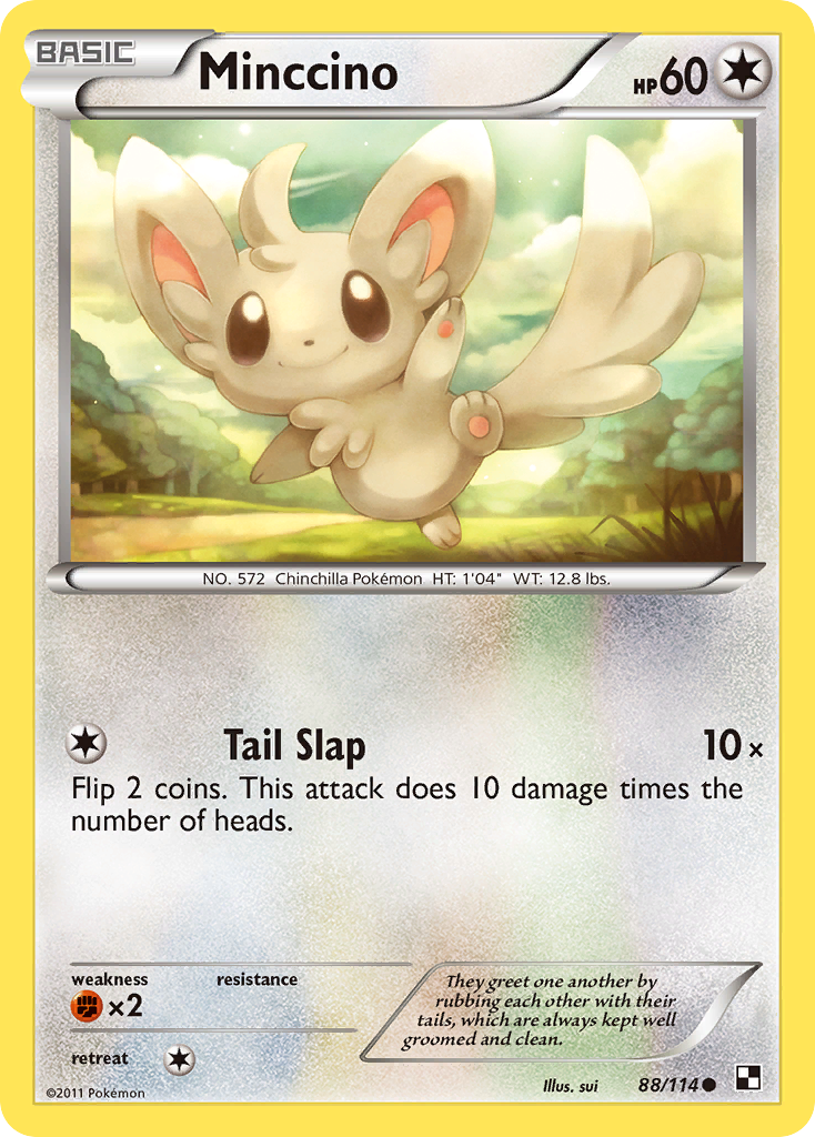 Minccino (88/114) [Black & White: Base Set] | Galaxy Games LLC