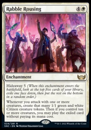 Rabble Rousing (Promo Pack) [Streets of New Capenna Promos] | Galaxy Games LLC