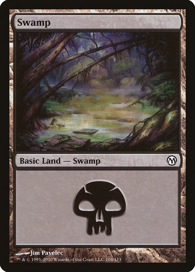 Swamp (104) [Duels of the Planeswalkers] | Galaxy Games LLC