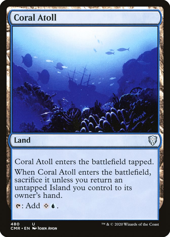 Coral Atoll [Commander Legends] | Galaxy Games LLC