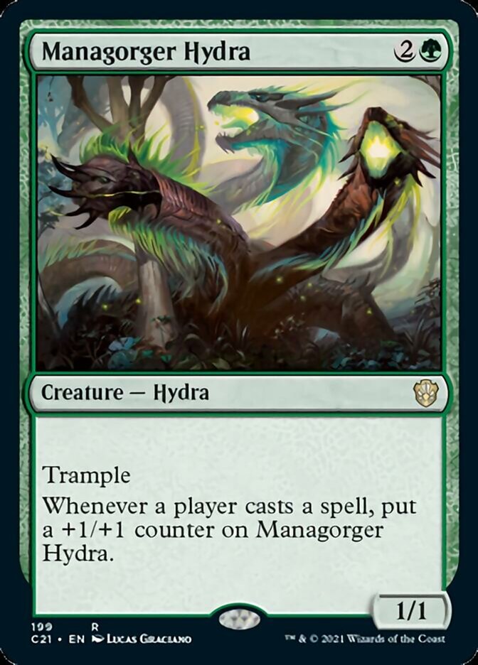 Managorger Hydra [Commander 2021] | Galaxy Games LLC