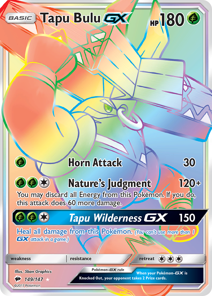 Tapu Bulu GX (149/147) [Sun & Moon: Burning Shadows] | Galaxy Games LLC