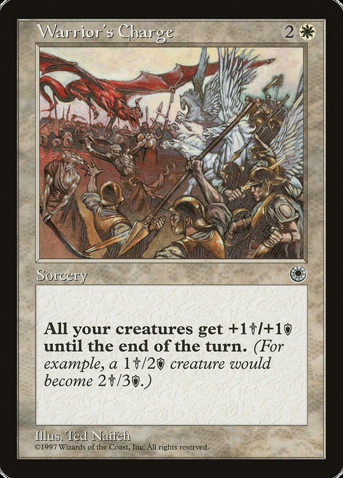 Warrior's Charge (No Flavor Text) [Portal] | Galaxy Games LLC