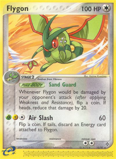 Flygon (15/97) [EX: Dragon] | Galaxy Games LLC