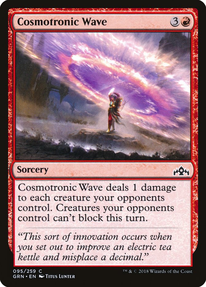 Cosmotronic Wave [Guilds of Ravnica] | Galaxy Games LLC