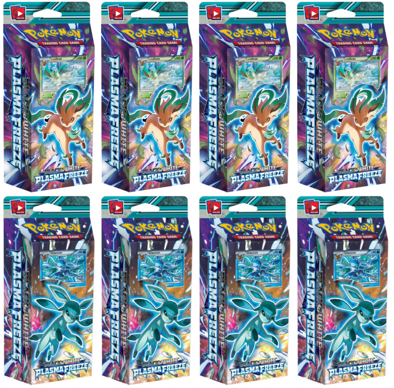 Black & White: Plasma Freeze - Theme Deck Display | Galaxy Games LLC