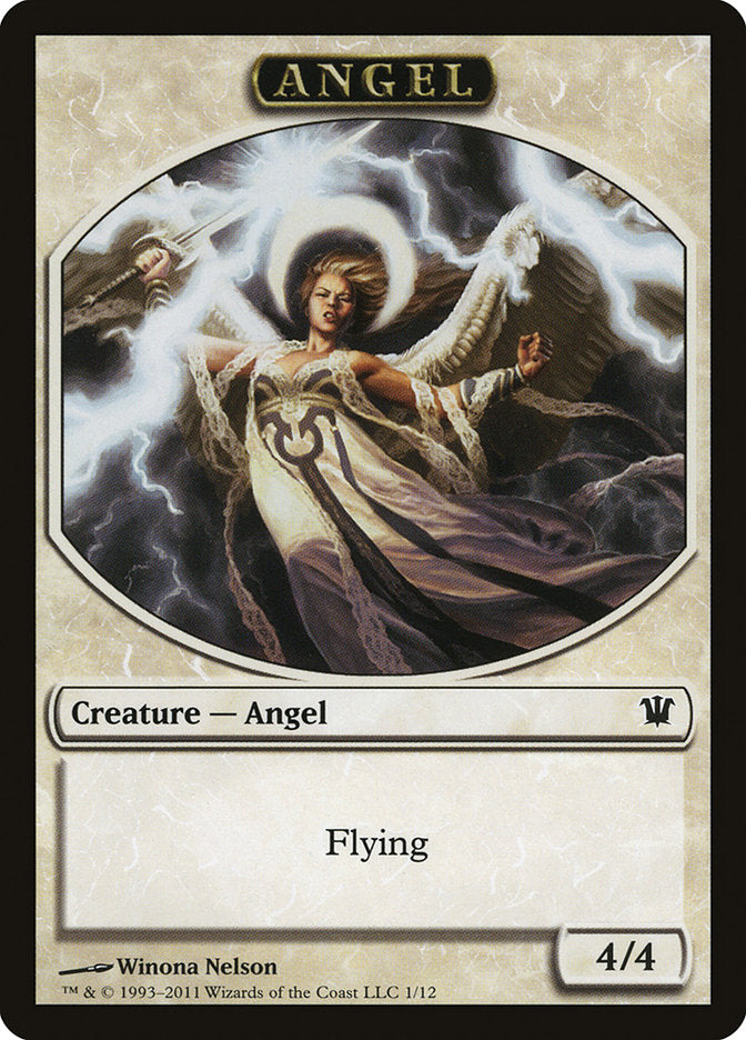 Angel Token [Innistrad Tokens] | Galaxy Games LLC