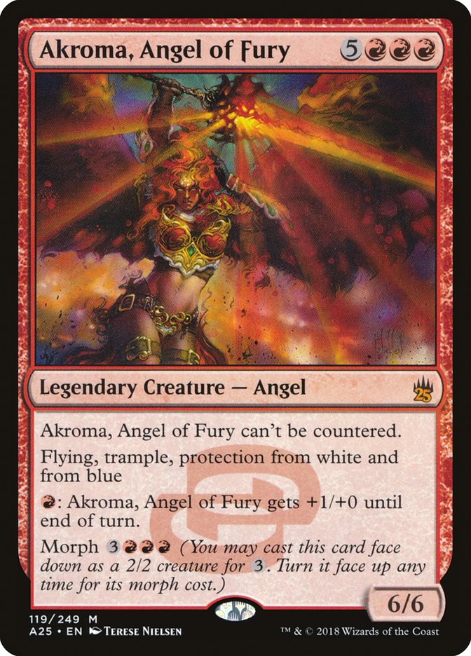 Akroma, Angel of Fury [Masters 25] | Galaxy Games LLC