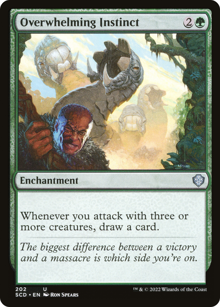 Overwhelming Instinct [Starter Commander Decks] | Galaxy Games LLC