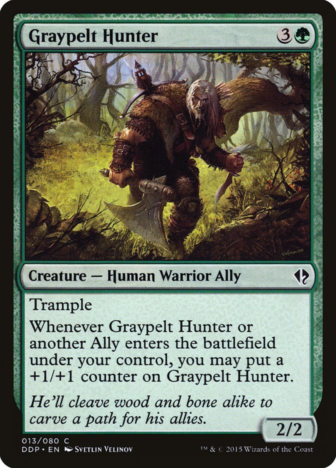 Graypelt Hunter [Duel Decks: Zendikar vs. Eldrazi] | Galaxy Games LLC