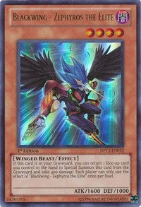 Blackwing - Zephyros the Elite [DP11-EN012] Ultra Rare | Galaxy Games LLC