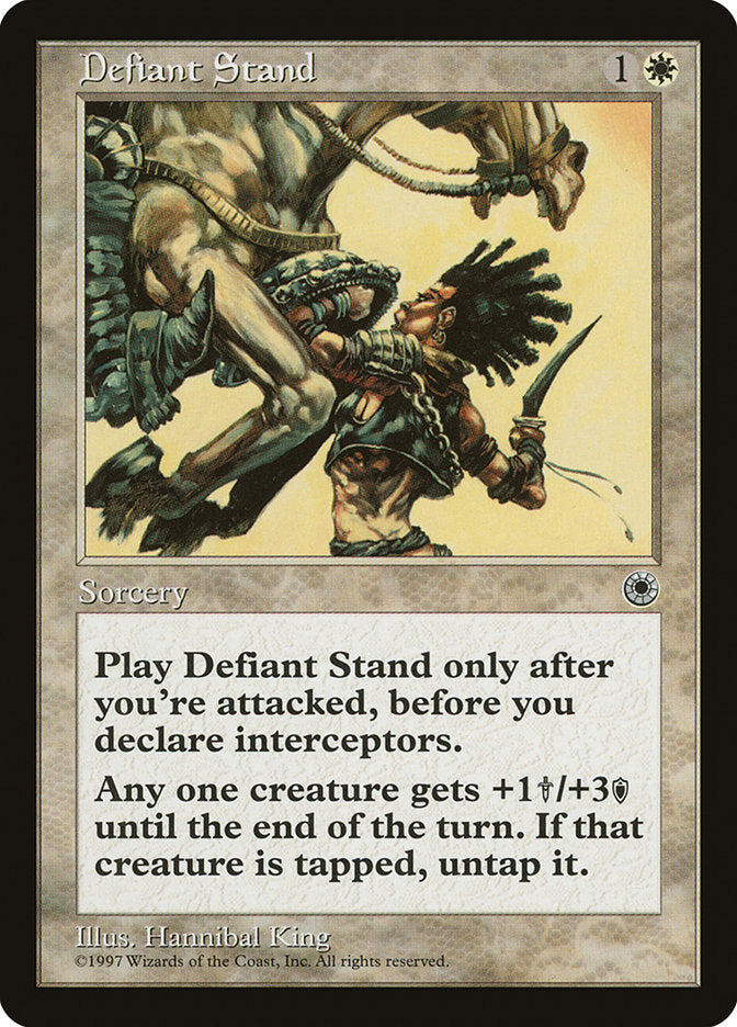 Defiant Stand [Portal] | Galaxy Games LLC