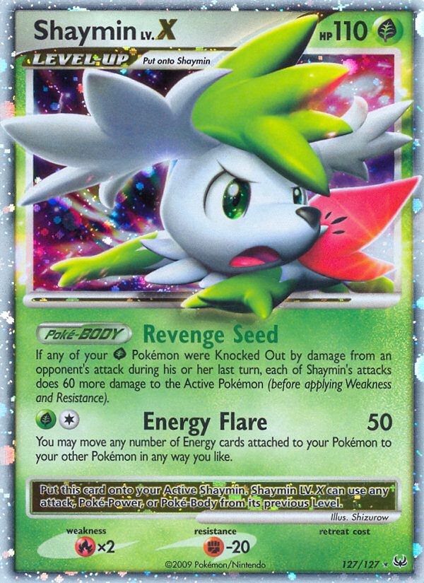 Shaymin LV.X (127/127) [Platinum: Base Set] | Galaxy Games LLC