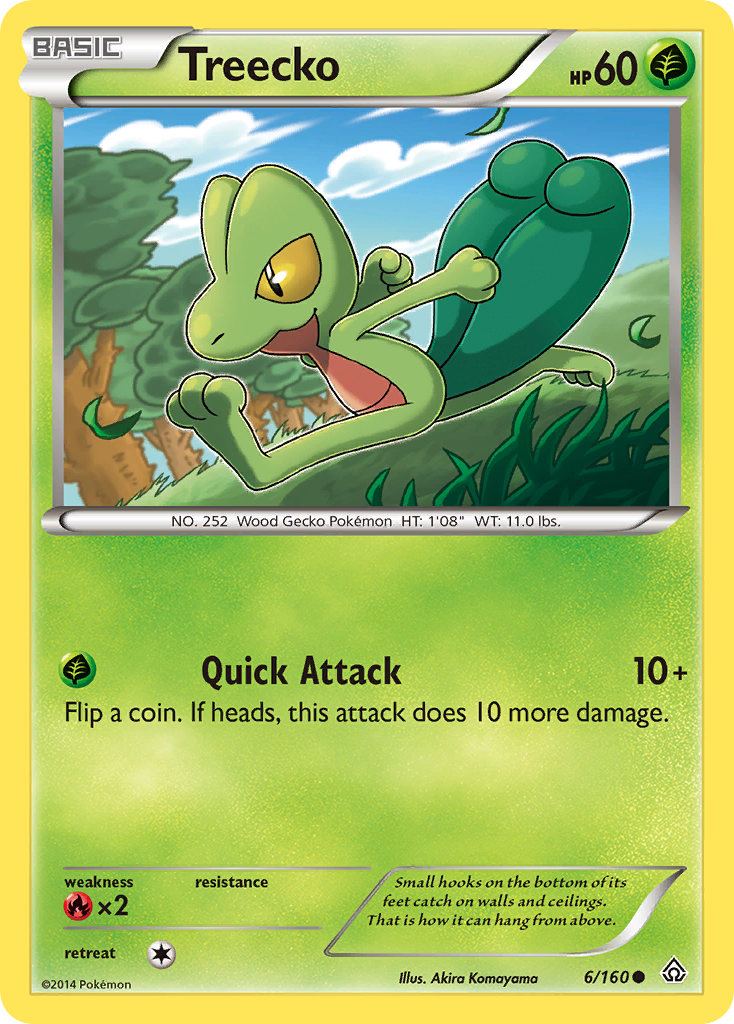 Treecko (6/160) [XY: Primal Clash] | Galaxy Games LLC